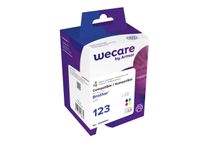 Cartouche compatible Brother LC123 - pack de 4 - noir, cyan, magenta, jaune - Wecare