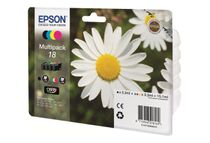 Epson 18 Pâquerette - Pack de 4 - noir, cyan, magenta, jaune - cartouche d