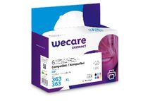 Cartouche compatible HP 363 - pack de 6 - noir, cyan, magenta, jaune, magenta clair, cyan clair - Wecare