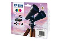 Epson 502XL Jumelles - pack de 4 - noir, cyan, magenta, jaune - cartouche d