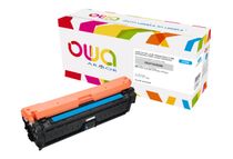 Cartouche laser compatible HP 650A - cyan - Owa K15575OW