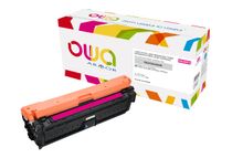 Cartouche laser compatible HP 650A - magenta - Owa K15576OW