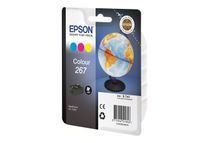 Epson T267 Globe - cyan, magenta, jaune - cartouche d