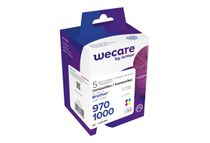 Cartouche compatible Brother LC1000/LC970 - pack de 5 - noir x2, cyan, magenta, jaune - Wecare