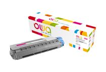 Cartouche laser compatible OKI 44315306 - magenta - Owa K15981OW