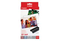 Canon KP-36IP - kit encre couleur + 36 feuilles - cartouche d