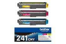 Brother TN241 - Pack de 3 - cyan, magenta, jaune - cartouche laser d