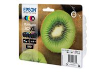 Epson 202XL Kiwi - pack de 5 - noir, noir photo, cyan, magenta, jaune - cartouche d