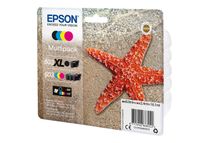 Epson 603 Etoile de mer - pack de 4 - noir XL, jaune, cyan, magenta - cartouche d