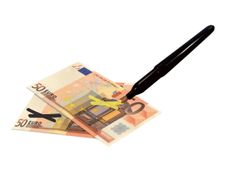 TAPE CINQ/Marque Française/Stylo Faux Billets Euros - Testeur De