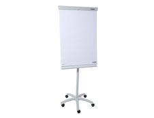 Bi-Office Easy - Chevalet de Conférence Trépied, A1, Magnétique, Gris,  Paperboard avec Cadre Aluminium, A1 - 600 x 850 mm