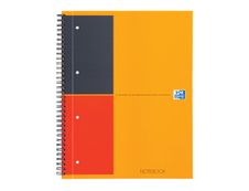RHODIA - Cahier à Spirale Notebook Blanc - A4+ - Ligné - 160 pages