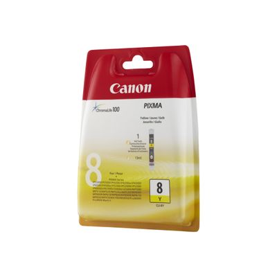 4960999272825-Canon CLI-8 - jaune - cartouche d'encre originale-Angle droit-0