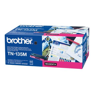 4977766648158-Brother TN135 - magenta - cartouche laser d'origine-Angle droit-2