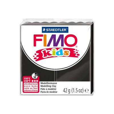 4007817805145-Pâte Fimo Kids  - Noir - 42G-Angle droit-1