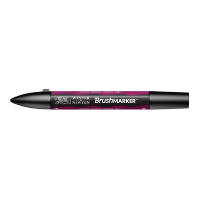 0884955042854-BrushMarker - Stylo pinceau et marqueur - bordeaux-Angle gauche-1