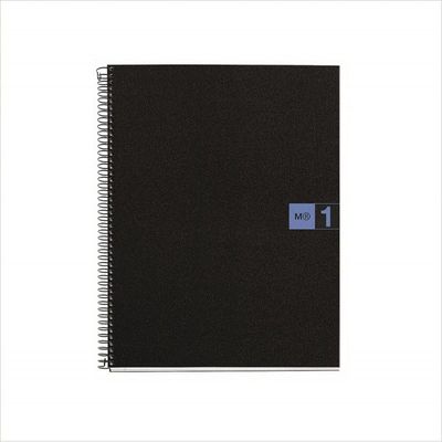 8422593026519-THE ORIGINAL NOTEBOOK, couverture souple, A5, quadrillage 5x5 mm, 80 feuilles de 1 couleur, Miquelrius,--0