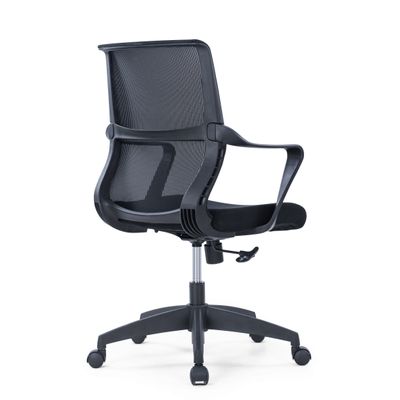 3700339917501-Fauteuil de bureau EDDY - accoudoirs fixes - noir--3