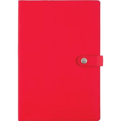 3664447129372-Agenda spiralé Lady Kent - 1 semaine sur 2 pages - 17 x 24,5 cm - rouge - Oberthur--0