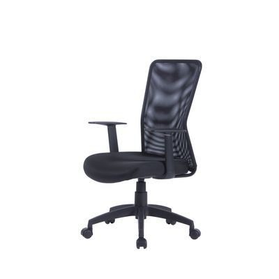 0404051839938-Fauteuil de bureau SENAS - accoudoirs fixes - noir--2