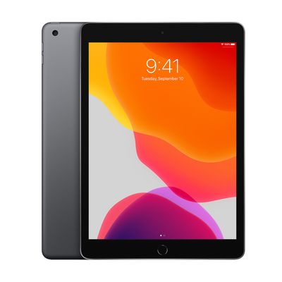 3700892037470-Apple iPad 7-  tablette 2019 reconditionnée grade B - 32 Go - 10,2" - Wifi - Gris - coque blanch--0