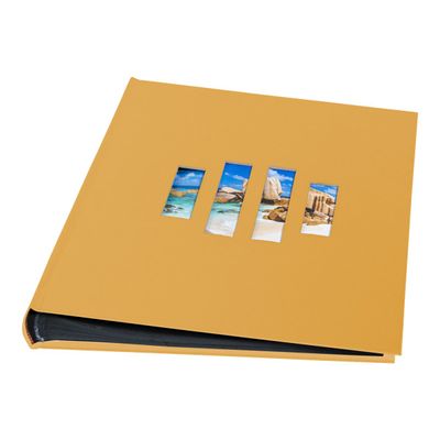 3130630160731-Exacompta Milano - Album photos 29 x 32 cm - 60 pages - orange-Angle droit-0