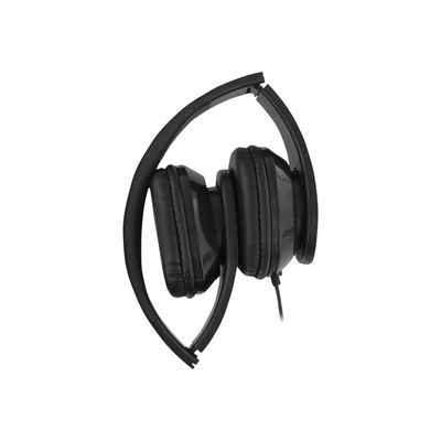 3303170088050-T'nB STREAM - Casque filaire prise jack 3,5mm - noir-Avant-1