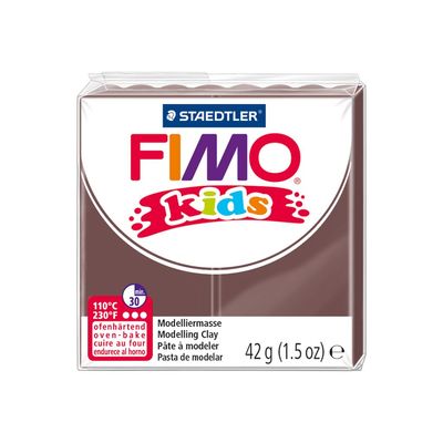 4007817805138-Pâte Fimo Kids  - Marron - 42G-Angle droit-1