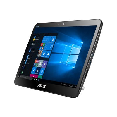 4711081160601-ASUS All-in-One PC A41GART - Ordinateur tout-en-un 15,6" - Celeron N4020 1.1 GHz - 8 Go - SS-Angle droit-0