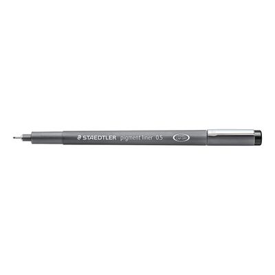 4007817330432-STAEDTLER pigment liner - Feutre fin - 0.5 mm - noir--1