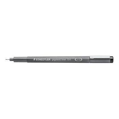 4007817327098-STAEDTLER pigment liner - Feutre fin - 0.4 mm - noir--1