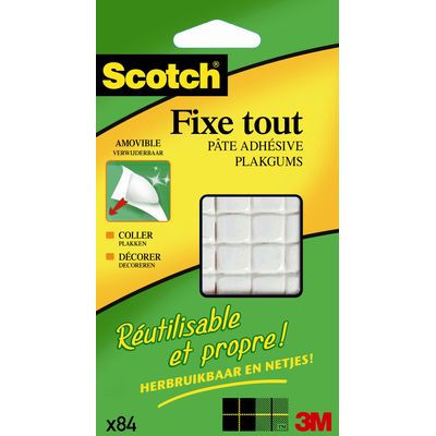 4046719055876-Scotch Fixetout - Pâte adhésive : pack de 84 carrés--0