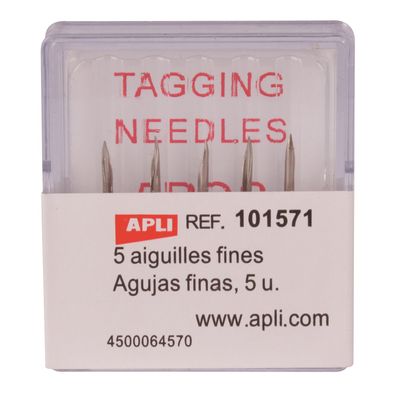 3270241015713-Apli - Boite de 5 aiguilles fines pour pistolet textile--0