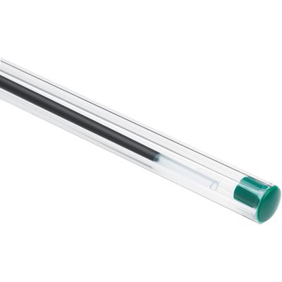 0400793955554-BIC Cristal - 50 Stylos à bille - vert - 1 mm - pointe moyenne--4