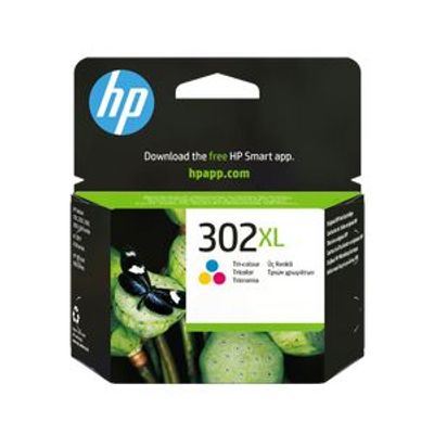 888793803097-HP 302XL - 3 couleurs - cartouche d'encre originale (F6U67AE)--0