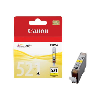 4960999577531-Canon CLI-521 - jaune - cartouche d'encre originale-Angle droit-0