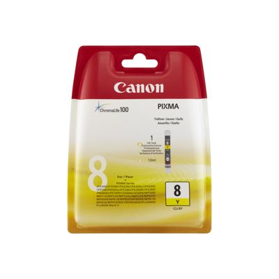 4960999272825-Canon CLI-8 - jaune - cartouche d'encre originale-Avant-1