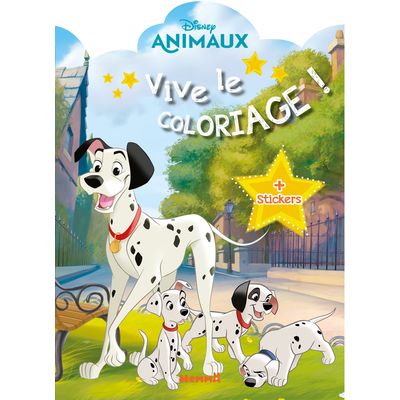 9782508047398-DISNEY ANIMAUX - VIVE LE COLORIAGE !--0