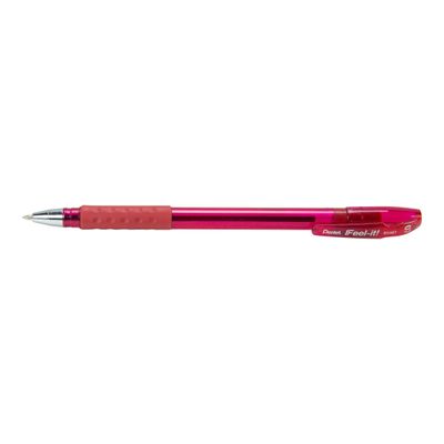 0884851028914-Pentel Feel-it! - Stylo à bille - rose - 0,7 mm-Angle gauche-0