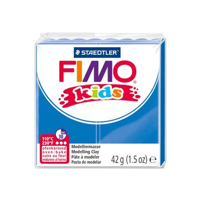 4007817805060-Pâte Fimo Kids  - Bleu - 42G-Angle droit-1