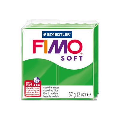 4006608809690-Pâte Fimo Soft  - Vert Tropique - 57G-Angle droit-1