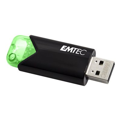 3126170173126-Emtec B110 Click Easy 3.2 - clé USB 3.2 - 32 Go - bleu-Angle droit-1