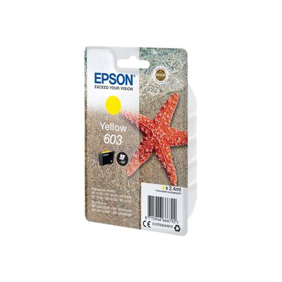 8715946666792-Epson 603 Etoile de mer - jaune - cartouche d'encre originale-Angle droit-0