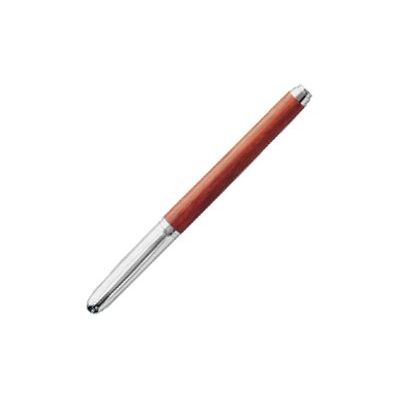 3108722420704-Oberthur Séquoia - Roller bois de rose / chromé-Angle droit-2