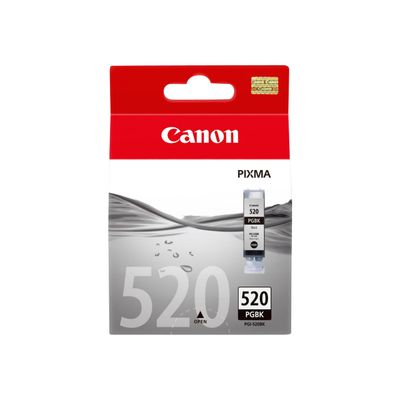 4960999577456-Canon PGI-520 - noir photo - cartouche d'encre originale-Avant-2