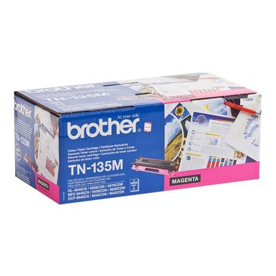 4977766648158-Brother TN135 - magenta - cartouche laser d'origine-Angle gauche-3