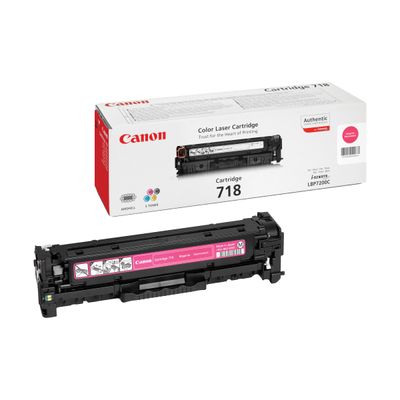 4960999628578-Canon 718 - magenta - cartouche laser d'origine-Angle gauche-0