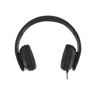 3303170088050-T'nB STREAM - Casque filaire prise jack 3,5mm - noir-Avant-0