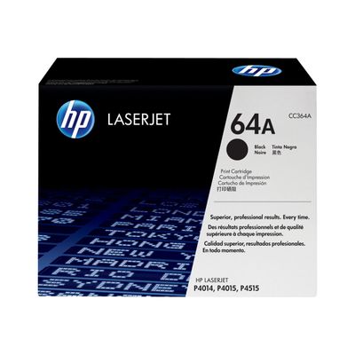 883585007592-HP 64A - noir - cartouche laser d'origine-Avant-0