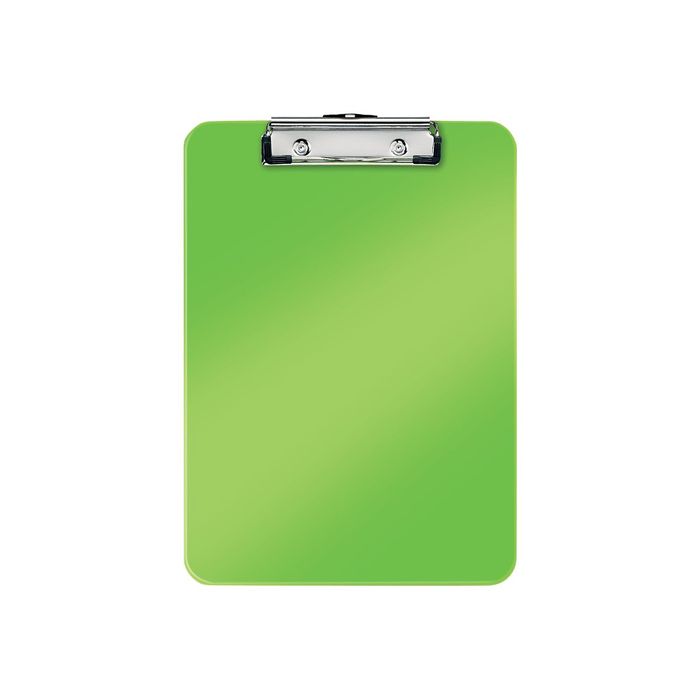 4002432123247-Leitz WOW - Porte-bloc A4 - Capacité 75 feuilles - vert-Avant-0